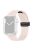 For Apple Watch Series 10 46mm / Ultra 2 Ultra 49mm /  Series 9 8 7 45mm / 6 5 4 SE (2023) SE (2022) SE 44mm / 3 2 1 42mm Magnetic Buckle Silicone Watch Band Wristband Strap Bracelet - Light Pink