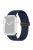 For Apple Watch Series 10 46mm / Ultra 2 Ultra 49mm /  Series 9 8 7 45mm / 6 5 4 SE (2023) SE (2022) SE 44mm / 3 2 1 42mm Magnetic Buckle Silicone Watch Band Wristband Strap Bracelet - Midnight Blue