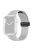 For Apple Watch Series 10 46mm / Ultra 2 Ultra 49mm /  Series 9 8 7 45mm / 6 5 4 SE (2023) SE (2022) SE 44mm / 3 2 1 42mm Magnetic Buckle Silicone Watch Band Wristband Strap Bracelet - Rock Grey