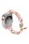 For Apple Watch Series 10 46mm / Ultra 2 Ultra 49mm /  Series 9 8 7 45mm / 6 5 4 SE (2023) SE (2022) SE 44mm / 3 2 1 42mm Magnetic Chain Style Watch Band - Pink