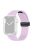 For Apple Watch Series 10 46mm / Ultra 2 Ultra 49mm /  Series 9 8 7 45mm / 6 5 4 SE (2023) SE (2022) SE 44mm / 3 2 1 42mm Magnetic Folding Buckle Silicone Watch Band Wristband Strap Bracelet - Purple