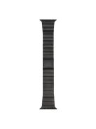 For Apple Watch Series 10 46mm / Ultra 2 Ultra 49mm /  Series 9 8 7 45mm / 6 5 4 SE (2023) SE (2022) SE 44mm / 3 2 1 42mm Magnetic Stainless Steel Watch Strap - Black