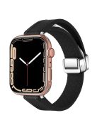 For Apple Watch Series 10 46mm / Ultra 2 Ultra 49mm /  Series 9 8 7 45mm / 6 5 4 SE (2023) SE (2022) SE 44mm / 3 2 1 42mm Magnetic Watch Strap - Black