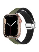 For Apple Watch Series 10 46mm / Ultra 2 Ultra 49mm /  Series 9 8 7 45mm / 6 5 4 SE (2023) SE (2022) SE 44mm / 3 2 1 42mm Magnetic Watch Strap - Green