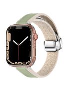 For Apple Watch Series 10 46mm / Ultra 2 Ultra 49mm /  Series 9 8 7 45mm / 6 5 4 SE (2023) SE (2022) SE 44mm / 3 2 1 42mm Magnetic Watch Strap - Light Green