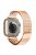 For Apple Watch Series 10 46mm / Ultra 2 Ultra 49mm /  Series 9 8 7 45mm / 6 5 4 SE (2023) SE (2022) SE 44mm / 3 2 1 42mm Magnetic Watch Strap 316L Stainless Steel Wristband - Rose Gold