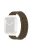 For Apple Watch Series 10 46mm / Ultra 2 Ultra 49mm /  Series 9 8 7 45mm / 6 5 4 SE (2023) SE (2022) SE 44mm / 3 2 1 42mm Magnetic Watch Strap Genuine Cow Leather Band - Brown