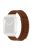 For Apple Watch Series 10 46mm / Ultra 2 Ultra 49mm /  Series 9 8 7 45mm / 6 5 4 SE (2023) SE (2022) SE 44mm / 3 2 1 42mm Magnetic Watch Strap Genuine Cow Leather Band - Coffee