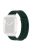 For Apple Watch Series 10 46mm / Ultra 2 Ultra 49mm /  Series 9 8 7 45mm / 6 5 4 SE (2023) SE (2022) SE 44mm / 3 2 1 42mm Magnetic Watch Strap Genuine Cow Leather Band - Dark Green