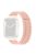 For Apple Watch Series 10 46mm / Ultra 2 Ultra 49mm /  Series 9 8 7 45mm / 6 5 4 SE (2023) SE (2022) SE 44mm / 3 2 1 42mm Magnetic Watch Strap Genuine Cow Leather Band - Pink