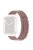 For Apple Watch Series 10 46mm / Ultra 2 Ultra 49mm /  Series 9 8 7 45mm / 6 5 4 SE (2023) SE (2022) SE 44mm / 3 2 1 42mm Magnetic Watch Strap Genuine Cow Leather Band - Rose Pink