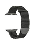 For Apple Watch Series 10 46mm / Ultra 2 Ultra 49mm /  Series 9 8 7 45mm / 6 5 4 SE (2023) SE (2022) SE 44mm / 3 2 1 42mm Metal Watch Strap Milanese Magnetic Watchband - Army Green