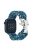 For Apple Watch Series 10 46mm / Ultra 2 Ultra 49mm /  Series 9 8 7 45mm / 6 5 4 SE (2023) SE (2022) SE 44mm / 3 2 1 42mm Nylon Braided Watch Band - Blue Camo