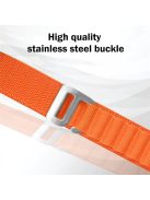 For Apple Watch Series 10 46mm / Ultra 2 Ultra 49mm /  Series 9 8 7 45mm / 6 5 4 SE (2023) SE (2022) SE 44mm / 3 2 1 42mm Plastic Buckle Replacement Nylon Watch Strap - Colorful