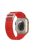 For Apple Watch Series 10 46mm / Ultra 2 Ultra 49mm /  Series 9 8 7 45mm / 6 5 4 SE (2023) SE (2022) SE 44mm / 3 2 1 42mm Plastic Buckle Replacement Nylon Watch Strap - Red