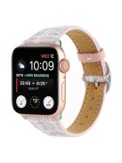 For Apple Watch Series 10 46mm / Ultra 2 Ultra 49mm /  Series 9 8 7 45mm / 6 5 4 SE (2023) SE (2022) SE 44mm / 3 2 1 42mm Plush Grid Watch Strap - Pink