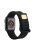 For Apple Watch Series 10 46mm / Ultra 2 Ultra 49mm /  Series 9 8 7 45mm / 6 5 4 SE (2023) SE (2022) SE 44mm / 3 2 1 42mm Quick Release Silicone Watch Strap Watchband with Button - Black