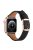 For Apple Watch Series 10 46mm / Ultra 2 Ultra 49mm /  Series 9 8 7 45mm / 6 5 4 SE (2023) SE (2022) SE 44mm / 3 2 1 42mm Quick Release Watch Band Genuine Leather Watch Strap - Black