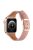 For Apple Watch Series 10 46mm / Ultra 2 Ultra 49mm /  Series 9 8 7 45mm / 6 5 4 SE (2023) SE (2022) SE 44mm / 3 2 1 42mm Quick Release Watch Band Genuine Leather Watch Strap - Deep Pink