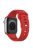 For Apple Watch Series 10 46mm / Ultra 2 Ultra 49mm /  Series 9 8 7 45mm / 6 5 4 SE (2023) SE (2022) SE 44mm / 3 2 1 42mm Replacement Watchband Silicone Watch Strap - Red