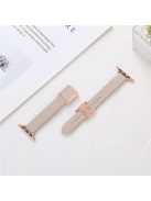 For Apple Watch Series 10 46mm / Ultra 2 Ultra 49mm /  Series 9 8 7 45mm / 6 5 4 SE (2023) SE (2022) SE 44mm / 3 2 1 42mm Replacement Wrist Band - Apricot