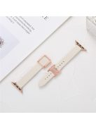 For Apple Watch Series 10 46mm / Ultra 2 Ultra 49mm /  Series 9 8 7 45mm / 6 5 4 SE (2023) SE (2022) SE 44mm / 3 2 1 42mm Replacement Wrist Band - Beige