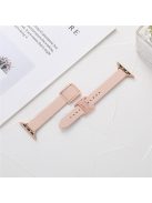 For Apple Watch Series 10 46mm / Ultra 2 Ultra 49mm /  Series 9 8 7 45mm / 6 5 4 SE (2023) SE (2022) SE 44mm / 3 2 1 42mm Replacement Wrist Band - Light Pink