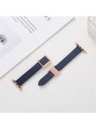 For Apple Watch Series 10 46mm / Ultra 2 Ultra 49mm /  Series 9 8 7 45mm / 6 5 4 SE (2023) SE (2022) SE 44mm / 3 2 1 42mm Replacement Wrist Band - Midnight Blue