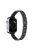 For Apple Watch Series 10 46mm / Ultra 2 Ultra 49mm /  Series 9 8 7 45mm / 6 5 4 SE (2023) SE (2022) SE 44mm / 3 2 1 42mm Rhinestone Metal Watch Strap - Black