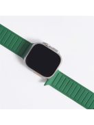 For Apple Watch Series 10 46mm / Ultra 2 Ultra 49mm /  Series 9 8 7 45mm / 6 5 4 SE (2023) SE (2022) SE 44mm / 3 2 1 42mm Silicone Band Color Match Magnetic Watch Strap - Black