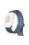 For Apple Watch Series 10 46mm / Ultra 2 Ultra 49mm /  Series 9 8 7 45mm / 6 5 4 SE (2023) SE (2022) SE 44mm / 3 2 1 42mm Silicone Band Watch Strap - Dark Navy Blue+Navy Blue