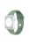 For Apple Watch Series 10 46mm / Ultra 2 Ultra 49mm /  Series 9 8 7 45mm / 6 5 4 SE (2023) SE (2022) SE 44mm / 3 2 1 42mm Silicone Band Watch Strap with Hexagonal Stud - Green