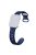 For Apple Watch Series 10 46mm / Ultra 2 Ultra 49mm /  Series 9 8 7 45mm / 6 5 4 SE (2023) SE (2022) SE 44mm / 3 2 1 42mm Silicone Leopard Pattern Watch Strap - Midnight Blue