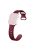 For Apple Watch Series 10 46mm / Ultra 2 Ultra 49mm /  Series 9 8 7 45mm / 6 5 4 SE (2023) SE (2022) SE 44mm / 3 2 1 42mm Silicone Leopard Pattern Watch Strap - Wine Red