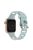 For Apple Watch Series 10 46mm / Ultra 2 Ultra 49mm /  Series 9 8 7 45mm / 6 5 4 SE (2023) SE (2022) SE 44mm / 3 2 1 42mm Silicone Strap Donut Hollow Watchband - Baby Blue