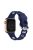 For Apple Watch Series 10 46mm / Ultra 2 Ultra 49mm /  Series 9 8 7 45mm / 6 5 4 SE (2023) SE (2022) SE 44mm / 3 2 1 42mm Silicone Strap Donut Hollow Watchband - Dark Blue