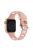 For Apple Watch Series 10 46mm / Ultra 2 Ultra 49mm /  Series 9 8 7 45mm / 6 5 4 SE (2023) SE (2022) SE 44mm / 3 2 1 42mm Silicone Strap Donut Hollow Watchband - Light Pink