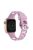 For Apple Watch Series 10 46mm / Ultra 2 Ultra 49mm /  Series 9 8 7 45mm / 6 5 4 SE (2023) SE (2022) SE 44mm / 3 2 1 42mm Silicone Strap Donut Hollow Watchband - Purple