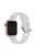 For Apple Watch Series 10 46mm / Ultra 2 Ultra 49mm /  Series 9 8 7 45mm / 6 5 4 SE (2023) SE (2022) SE 44mm / 3 2 1 42mm Silicone Strap Donut Hollow Watchband - White