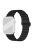 For Apple Watch Series 10 46mm / Ultra 2 Ultra 49mm /  Series 9 8 7 45mm / 6 5 4 SE (2023) SE (2022) SE 44mm / 3 2 1 42mm Silicone Strap Magnetic Watchband - Black