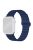 For Apple Watch Series 10 46mm / Ultra 2 Ultra 49mm /  Series 9 8 7 45mm / 6 5 4 SE (2023) SE (2022) SE 44mm / 3 2 1 42mm Silicone Strap Magnetic Watchband - Blue