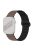 For Apple Watch Series 10 46mm / Ultra 2 Ultra 49mm /  Series 9 8 7 45mm / 6 5 4 SE (2023) SE (2022) SE 44mm / 3 2 1 42mm Silicone Strap Magnetic Watchband - Chocolate / Black