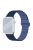 For Apple Watch Series 10 46mm / Ultra 2 Ultra 49mm /  Series 9 8 7 45mm / 6 5 4 SE (2023) SE (2022) SE 44mm / 3 2 1 42mm Silicone Strap Magnetic Watchband - Light / Deep Navy