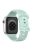 For Apple Watch Series 10 46mm / Ultra 2 Ultra 49mm /  Series 9 8 7 45mm / 6 5 4 SE (2023) SE (2022) SE 44mm / 3 2 1 42mm Silicone Strap Watch Band - Light Green