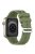 For Apple Watch Series 10 46mm / Ultra 2 Ultra 49mm /  Series 9 8 7 45mm / 6 5 4 SE (2023) SE (2022) SE 44mm / 3 2 1 42mm Silicone Watch Band - Army Green