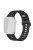 For Apple Watch Series 10 46mm / Ultra 2 Ultra 49mm /  Series 9 8 7 45mm / 6 5 4 SE (2023) SE (2022) SE 44mm / 3 2 1 42mm Silicone Watch Band - Black