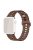 For Apple Watch Series 10 46mm / Ultra 2 Ultra 49mm /  Series 9 8 7 45mm / 6 5 4 SE (2023) SE (2022) SE 44mm / 3 2 1 42mm Silicone Watch Band - Chocolate