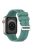 For Apple Watch Series 10 46mm / Ultra 2 Ultra 49mm /  Series 9 8 7 45mm / 6 5 4 SE (2023) SE (2022) SE 44mm / 3 2 1 42mm Silicone Watch Band - Green