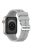 For Apple Watch Series 10 46mm / Ultra 2 Ultra 49mm /  Series 9 8 7 45mm / 6 5 4 SE (2023) SE (2022) SE 44mm / 3 2 1 42mm Silicone Watch Band - Grey