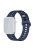 For Apple Watch Series 10 46mm / Ultra 2 Ultra 49mm /  Series 9 8 7 45mm / 6 5 4 SE (2023) SE (2022) SE 44mm / 3 2 1 42mm Silicone Watch Band - Indigo Blue